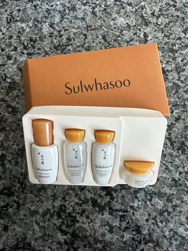 SULWHASOO Essential Comfort Basic Kit Serum lotion cream￼ Travel. Size ￼new