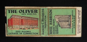 1930er DIAMANTQUALITÄT The Oliver Andrew Weisburg Harrison Chicago South Bend IN - Bild 1 von 2