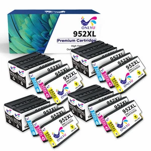 20 SZTUK 952XL Wysokowydajny atrament do HP Officejet Pro 7740 8710 8210 8720 8216 8715 - Zdjęcie 1 z 6