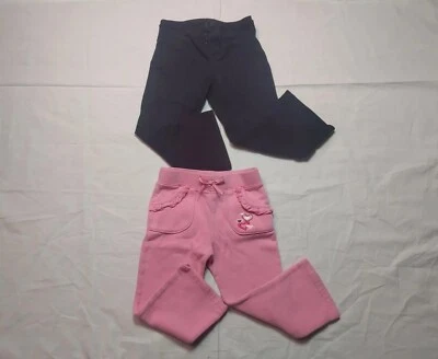Pantalones deportivos para niñas 2T rosa negro Pantalones para niños Pantalones Carter's Toughskins Pantalones de pijama Foto 1 de 4