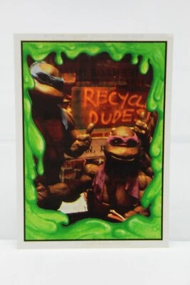 1991 Teenage Mutant Ninja Turtles Secret Of The Ooze Promo Card New Line VF - Image 1 of 3