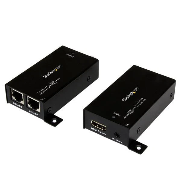 StarTech ST121SHD30 HDMI Over Cat5 / Cat6 Extender with IR - 30m Power Free - Image 1 of 1