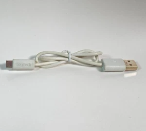 Logitech Micro USB Charging & Data Sync Cable, 16" - White - Picture 1 of 7