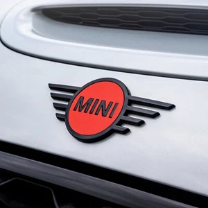 MINI F-Series F55 F56 F57 LCI Badge Insert Inlay Decal Sticker - Solaris Orange - Picture 1 of 3