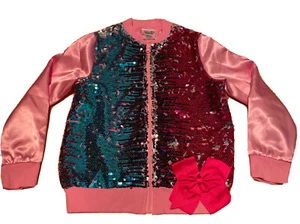 Nickelodeon Jojo’s Closet Mädchen Pailletten Jacke Größe 7/8 - Bild 1 von 4