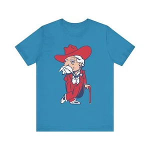 Colonel Reb Retro Ole Miss T-Shirt, Retro Ole Miss Game Day Tee - Picture 1 of 57