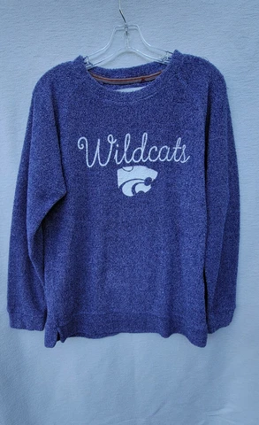 Pressbox By Royce Apparel Comfy Terry Wildcats Size Medium Pullover Sweater Cover