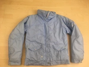 Abrigo de invierno azul claro Columbia para niños jóvenes sin capucha cremallera completa talla 14 - Imagen 1 de 11