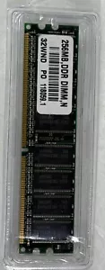 SAMSUNG 256MB DDR DIMM 266MHz - CL2 PC2100U - 25330 - Picture 1 of 3