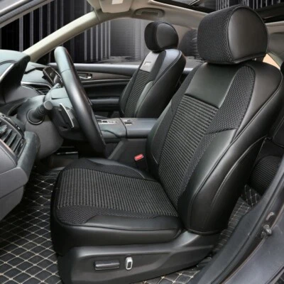 FOR 2005-2024 AUDI TT A1 A3 A4 MOTOPTES CUSTOM ICE SILK CAR SEAT COVERS FULL SET - Image 1 of 4