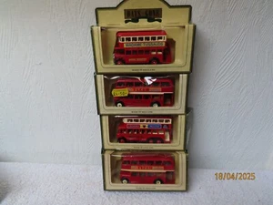 LLEDO ' Day's Gone' bus model collection 4 models boxed - Picture 1 of 8