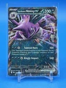 Pokemon SV10: Destined Rivals Team Rocket’s Nidoking Ex DRI 119/182 NM/M - Picture 1 of 2