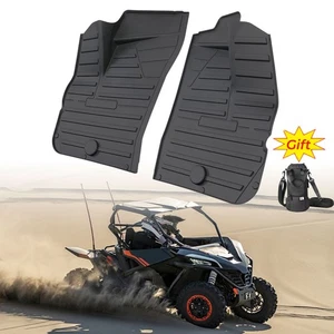 KEMIMOTO TPE Front Floor Mats for CFMOTO ZFORCE 950 H.O. EX Sport 2020-2024 - Picture 1 of 13