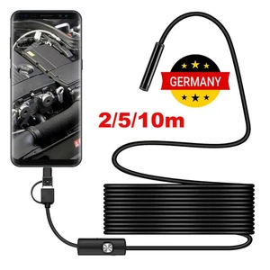 2-10M USB Endoskop Kamera 5.5mm LED-HD Inspektion Wasserdicht PC Android Handy - Bild 1 von 24