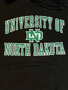 Vintage University Of North Dakota Fighting Sioux Champion Pullover Hoodie LG - Bild 1 von 9