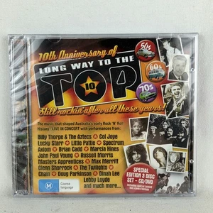 LONG WAY TO THE TOP 10th Anniversary NEW Sealed 3 Disc 2DVD+CD 60s 70s Aus Rock - Picture 1 of 3