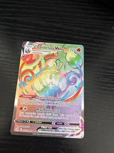 Pokemon  Chandelure VMAX (Secret) - SWSH08: Fusion Strike (SWSH08 - Picture 1 of 2