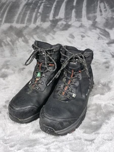 Helly Hansen Boots Mens 9 Composite Toe CP Black Leather HHS171005 Workwear - Picture 1 of 8