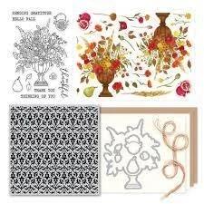 Hero Arts MI HÉROE MENSUAL Septiembre 2022 Kit Estampillas Troqueles Otoño Flores Fruta NUEVO Foto 1 de 4