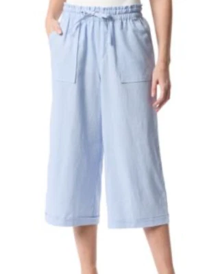 Pantalones cortos GLORIA VANDERBILT Rainey de pierna ancha en azul de ensueño XL Foto 1 de 4