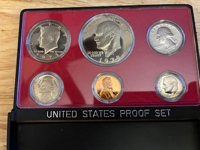 1973-S US Mint 6 Coin Proof Set Original Box - Image 1 of 4