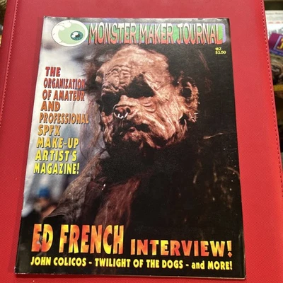 1995 MONSTER MAKER JOURNAL Magazine #2 FN 6.0 Ed French interview - Image 1 of 3