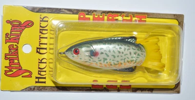 Strike King Pad окунь топвотер лягушка хак атака 1/2 унц натуральный зеленый - Изображение 1 из 3