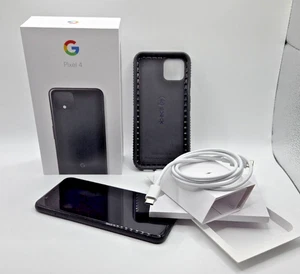 Teléfono Celular Google Pixel 4 - 64 GB - Solo Negro - 5.7" - Desbloqueado - USADO - Imagen 1 de 14