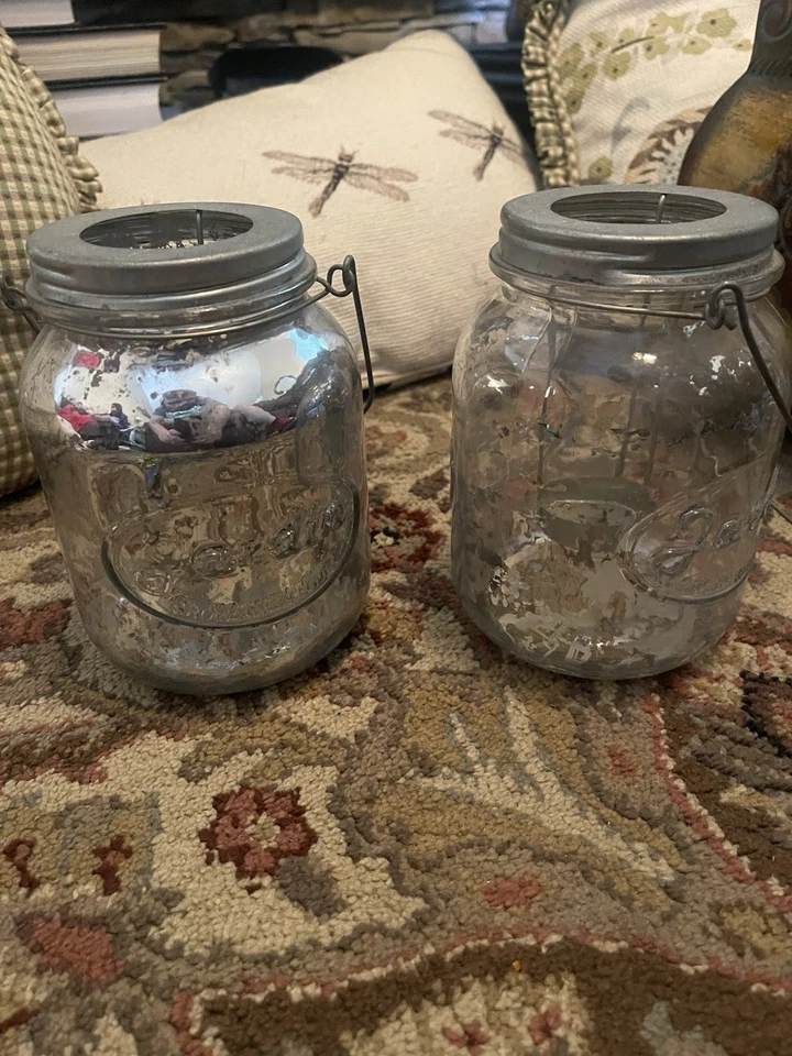 Candelabros tarro Mason Foto 1 de 1