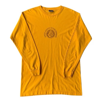 Vintage Volcom Shirt 90s Y2K Long Sleeve Surf Skate Center Logo Men’s L - Image 1 of 4