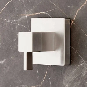Single Handle Square Volume Control Valve Trim Rigi Collection Brushed Nickel - Bild 1 von 7