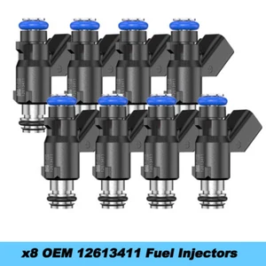 Newest 8PCS OEM Fuel Injectors 12613411 For 2010-2014 Chevrolet Tahoe 5.3L V8 - Picture 1 of 12