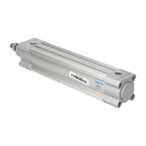 Cilindro de vástago de pistón Festo DSBC-40-160-PPSA-N3 UMP usado - Imagen 1 de 7