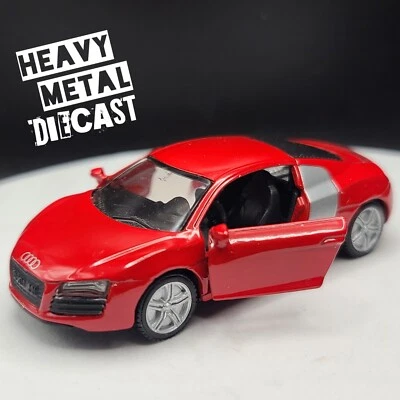 Siku - Audi R8 #1430 - Rojo brillante (2016 Super Serie escala 1:55) Foto 1 de 4