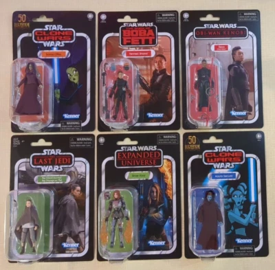 Colección Star Wars Vintage - Lote de 6 VC214 VC221 VC242 VC122 VC101 VC217 Foto 1 de 4
