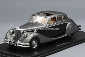 NEO 49599 Jaguar Mk V, RHD, 1950 /metallic dark grey - black/ - Imagen 1 de 3
