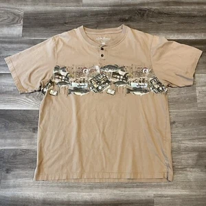 North River Fish Travel Button Shirt - Size: XL - Picture 1 of 7