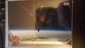 2017 Star Wars Rogue One Series 2 #95 The Gate Destroyed GRAY 050/100 - Imagen 1 de 1