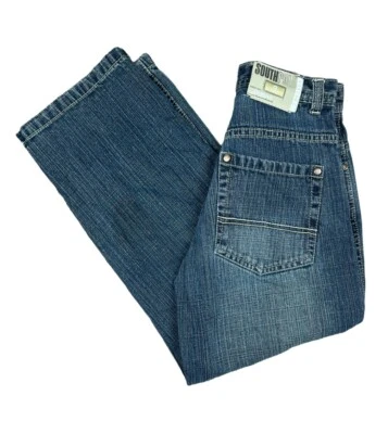 Jeans de mezclilla Southpole de colección para niños talla 8 Y2K holgados lavado medio excelente estado Foto 1 de 4