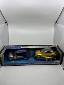 MAISTO 1:18 Show Stoppers 2001 Chrysler PT Cruiser 2 Pack NOS Die Cast Flames - Picture 1 of 7