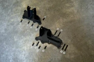 IRONMAN4X4FAB - JEEP CHEROKEE XJ HEAVY DUTY ENGINE MOTOR MOUNT BRACKETS - Foto 1 di 5