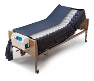 Invacare MicroAIR MA900B48 Lateral Rotation Low-Air Loss Mattress Set Complete - Picture 1 of 2