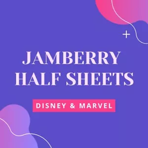 Disney & Marvel Jamberry Half Sheets - Picture 1 of 20