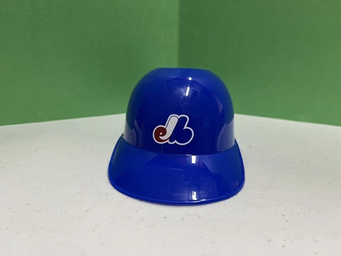 Montreal Expos  - Mini Plastic Ice Cream Helmet - Vintage - 4 Cover