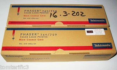 TEKTRONIX PHASER 740/750 MAIN CHARGE GRID 016-1665-00  x2 color - Image 1 of 4