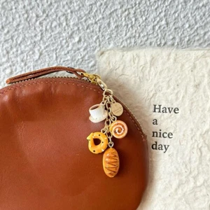 Unique Doughnut Bread Coffee Phone Charm Strap Pendant Lanyard Bag Accessories-v - Picture 1 of 20