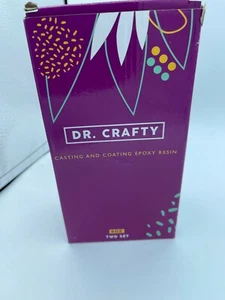 Dr. Crafty casting and coating epoxy resin. 8oz. Two set - Picture 1 of 2
