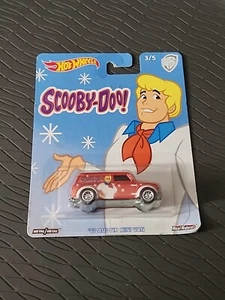 2017 Real Riders - SCOOBY-DOO - 67 Austin Mini Van - HOT WHEELS 1:64 - Picture 1 of 2