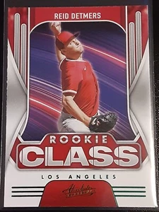 2022 Panini Absolute Baseball Rookie Class Green Parallel #RC-10 Reid Detmers - Picture 1 of 2