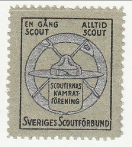 Sweden - Scouting, The Scouts' Comrade Association label - Picture 1 of 1